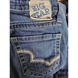 Big Star VTG Y2K Remi Low Rise Dark Wash Bootcut Jeans Western 25 *measures 28